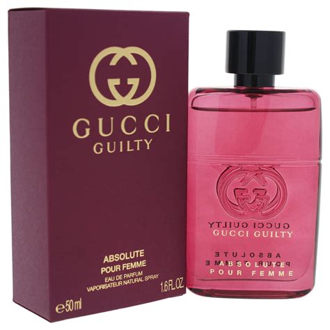 gucci guilty absolute 50ml eau de parfum|gucci guilty absolute women's perfume.